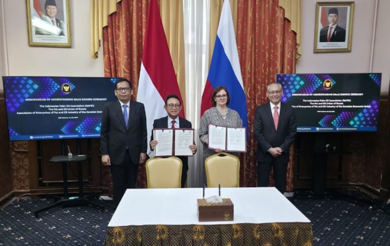 GAPKI Perkuat Ekspor Sawit Indonesia ke Rusia Melalui Penandatanganan MoU Strategis