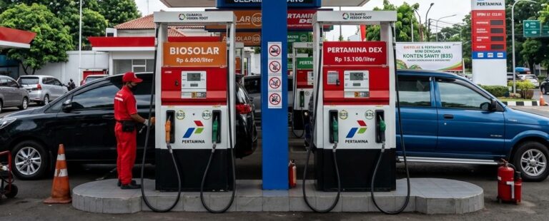 Solar dan Pertamina Dex di SPBU Sudah Pakai Sawit?